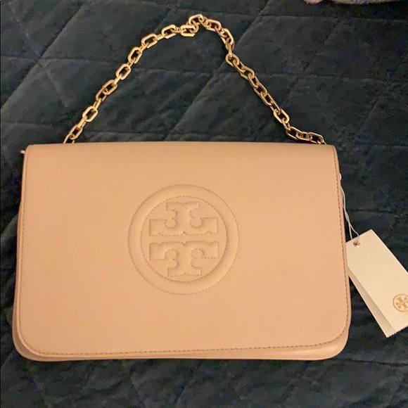 Tory Burch Handbags - Tory Burch New with Tags Light Oak (Blush) clutch